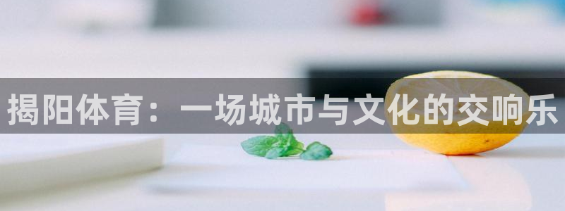 火凤直播体育官网入口在线观看：揭阳体育：一场城市与文化的交响乐